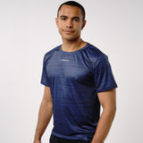 Omnitau Men's PriTech Phi Breathable Running T-Shirt - Navy