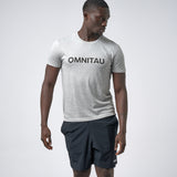 Omnitau Men's OmniX Organic Cotton Omni Crew Neck T-Shirt - Heather Grey