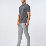 Omnitau Men's Classics Organic Cotton Jogger Sweat Pants - Heather Grey