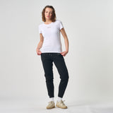 Omnitau Women's Tulsa Organic Cotton Casual Fit Jogger Sweat Pants - Black