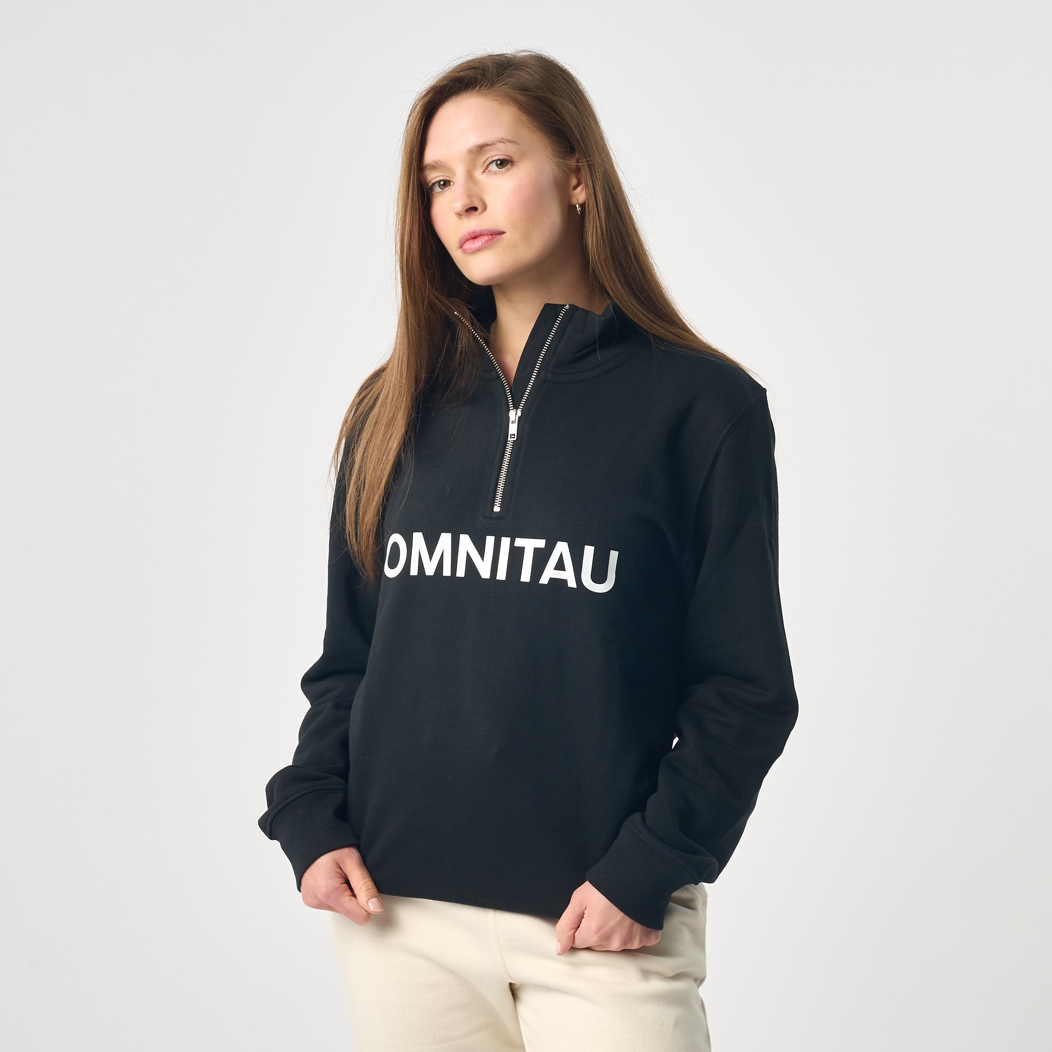Omnitau Women's OmniX Organic Cotton Omni 1/4 Zip Mid Layer Fleece B