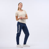 Omnitau Women's Prime Organic Cotton Jogger Sweat Pants - French Navy