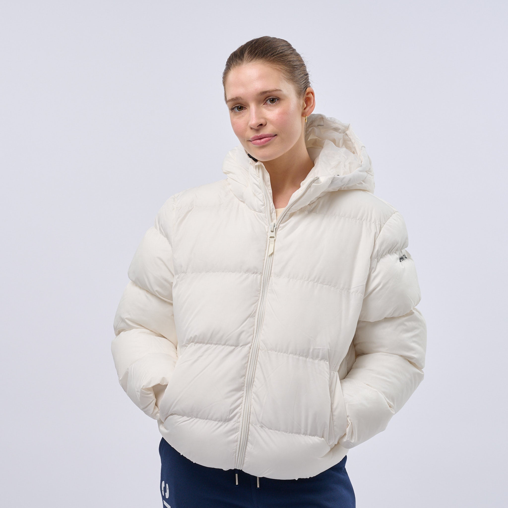 Omnitau Women's Super Warm Recycled Puffer Jacket White
