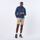 Omnitau Men's Prepster Organic Cotton Chino Shorts - Sand