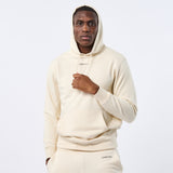 Omnitau Men's Presence Organic Cotton Medium Fit Hoodie - Cream