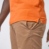 Omnitau Men's Drive Organic Cotton Avant Polo Shirt - Bright Orange