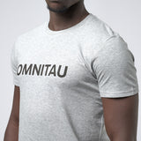 Omnitau Men's OmniX Organic Cotton Omni Crew Neck T-Shirt - Heather Grey