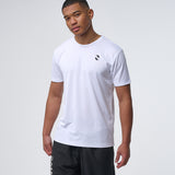 Omnitau Men's Endure Recycled Technical Gym T-Shirt - White