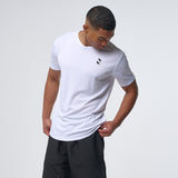 Omnitau Men's Endure Recycled Technical Gym T-Shirt - White
