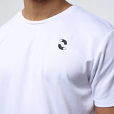 Omnitau Men's Endure Recycled Technical Gym T-Shirt - White