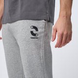 Omnitau Men's Classics Organic Cotton Jogger Sweat Pants - Heather Grey