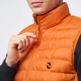 Omnitau Men's Hybrid Recycled Body Warmer Gilet - Orange
