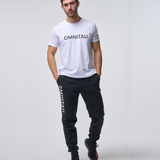 Omnitau Men's Prime Organic Cotton Jogger Sweat Pants - Black