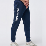 Omnitau Men's Prime Organic Cotton Jogger Sweat Pants - French Navy