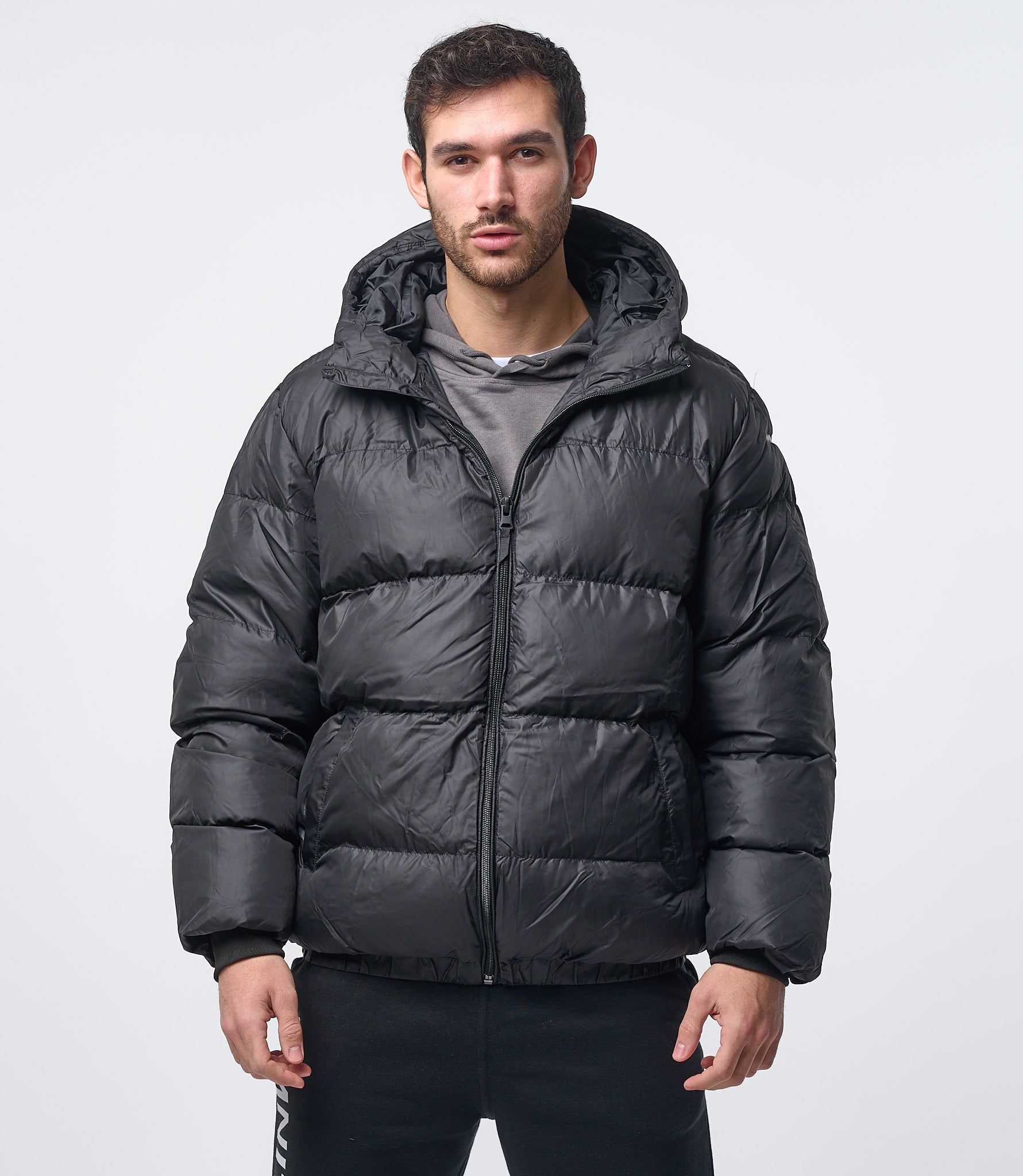 Omnitau Men's Super Warm Recycled Puffer Jacket Black