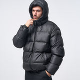 Omnitau Men's Super Warm Recycled Puffer Jacket - Black