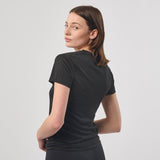 Omnitau Women's Classic Breathable Technical Gym T-Shirt - Black