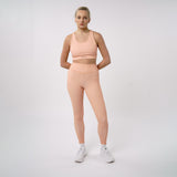 Omnitau Women's Inspire Performance High Waisted 27 Inch Leggings - Peach