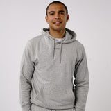 Omnitau Men's Presence Organic Cotton Medium Fit Hoodie - Heather Grey