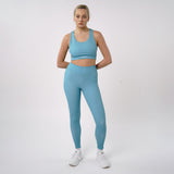 Omnitau Women's Inspire Performance High Waisted 27 Inch Leggings - Teal Blue