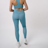 Omnitau Women's Inspire Performance High Waisted 27 Inch Leggings - Teal Blue