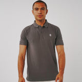 Omnitau Men's Hybrid Organic Cotton Polo Shirt - Anthracite Grey