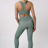 Omnitau Women's Astoria 27 Inch Gym Leggings With Pocket - Matcha Green