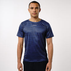 Omnitau Men's PriTech Phi Breathable Running T-Shirt - Navy