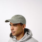 Omnitau Unisex Battersea Vintage Cotton Baseball Cap - Washed Khaki