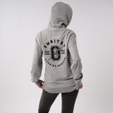 Omnitau Women's Run Club Slim Fit Hoodie - Heather Grey