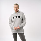 Omnitau Women's Prepster Organic Cotton Hoodie - Heather Grey