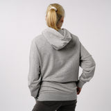 Omnitau Women's Prepster Organic Cotton Hoodie - Heather Grey