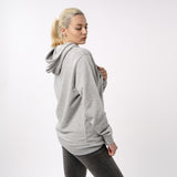 Omnitau Women's Prepster Organic Cotton Hoodie - Heather Grey