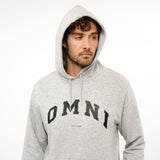 Omnitau Men's Prepster Organic Cotton Hoodie - Heather Grey