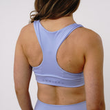 Omnitau Women's Tasmania Racerback Gym Sports Bra - Cornish Blue