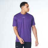Omnitau Men's Strive Recycled Technical T-Shirt - Purple
