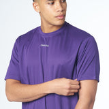 Omnitau Men's Strive Recycled Technical T-Shirt - Purple