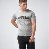 Omnitau Men's Drive Organic Cotton Outfitter Crew Neck T-Shirt - Heather Grey