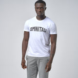 Omnitau Men's Drive Organic Cotton Outfitter Crew Neck T-Shirt - White