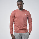 Omnitau Men's Prime Organic Cotton Crew Neck Sweatshirt - Red