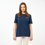 Omnitau Women's Muir Organic Cotton T-Shirt - Navy