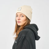 Omnitau Unisex Organic Cotton Esperance Beanie - Cream