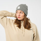 Omnitau Unisex Organic Cotton Esperance Beanie - Heather Grey