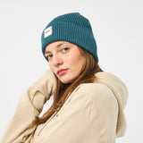 Omnitau Unisex Organic Cotton Esperance Beanie - Mid Blue