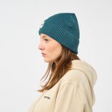 Omnitau Unisex Organic Cotton Esperance Beanie - Mid Blue