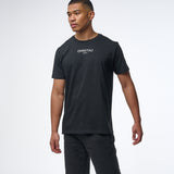 Omnitau Men's Soho Organic Cotton Crew Neck T-Shirt - Black