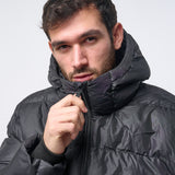 Omnitau Men's Super Warm Recycled Puffer Jacket - Black