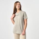 Omnitau Women's Soho Organic Cotton Crew Neck T-Shirt - Opal Grey