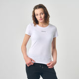 Omnitau Women's Winchester Organic Cotton Crew Neck T-Shirt - White