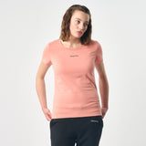 Omnitau Women's Winchester Organic Cotton Crew Neck T-Shirt - Pink